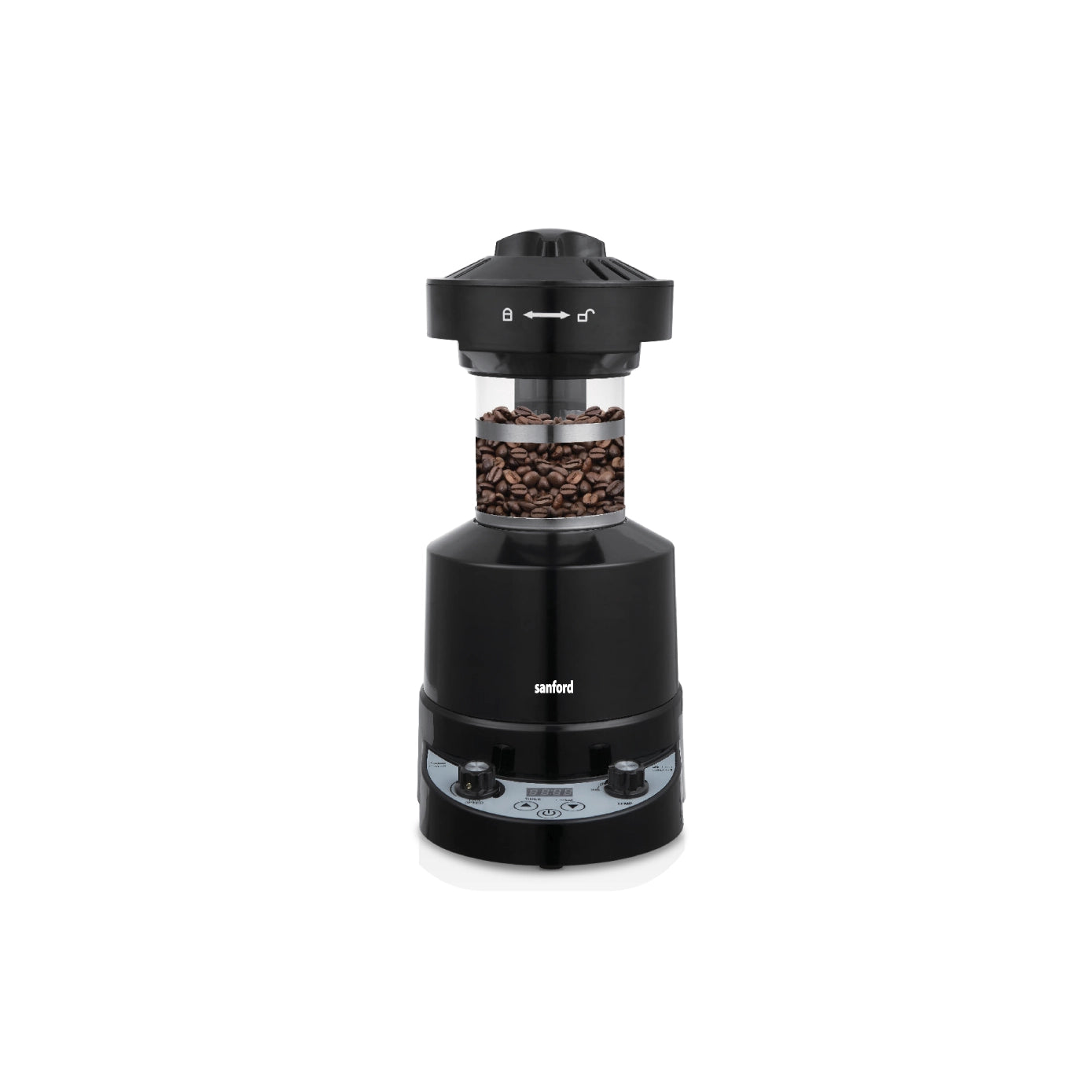 electric coffee roaster 2100W air roasting technology coffee bean roasting sanford 1