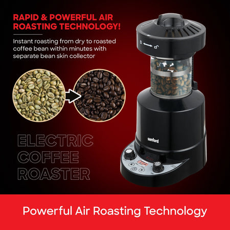 Sanford 2100W Electric Coffee Roaster with Air Roasting Technology | SF8600ECR - buysanford