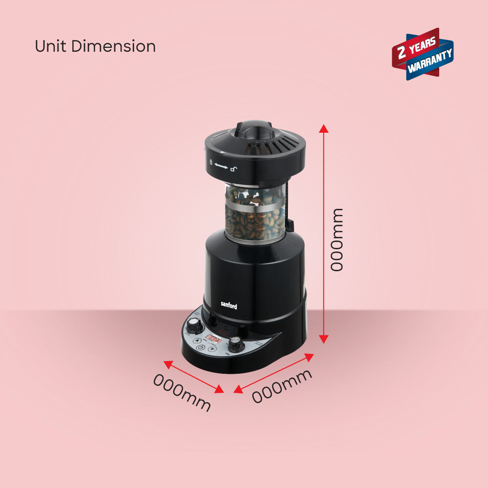 Sanford 2100W Electric Coffee Roaster with Air Roasting Technology | SF8600ECR - buysanford