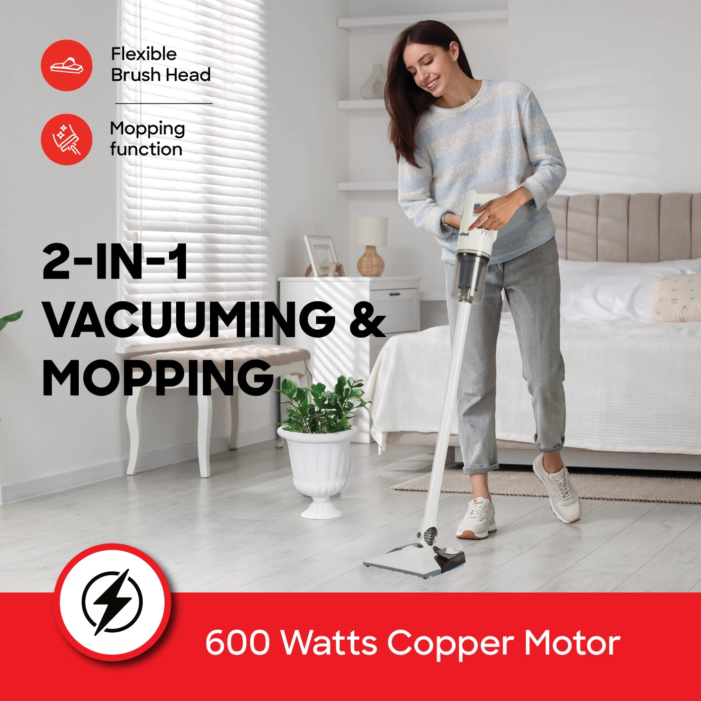 2 in 1 vacuum cleaner vacuum and mop multifunction sanford 4
