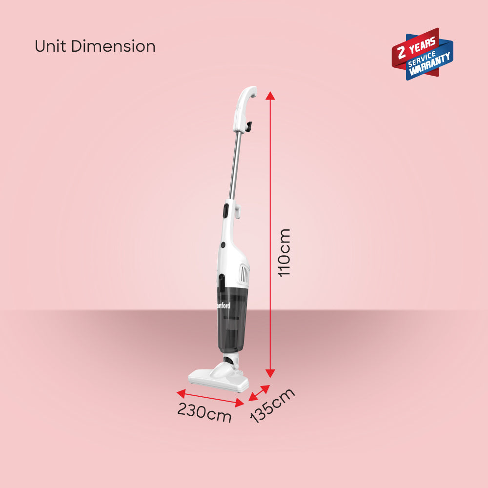 Sanford 3-in-1 Vacuum Cleaner | 600W Suction Power | 1.2L Dust Bin | Handheld & Upright | Multilayer Filter | Copper Motor - buysanford
