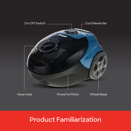 Sanford 1.5L Canister Vacuum Cleaner | SF881VC - buysanford