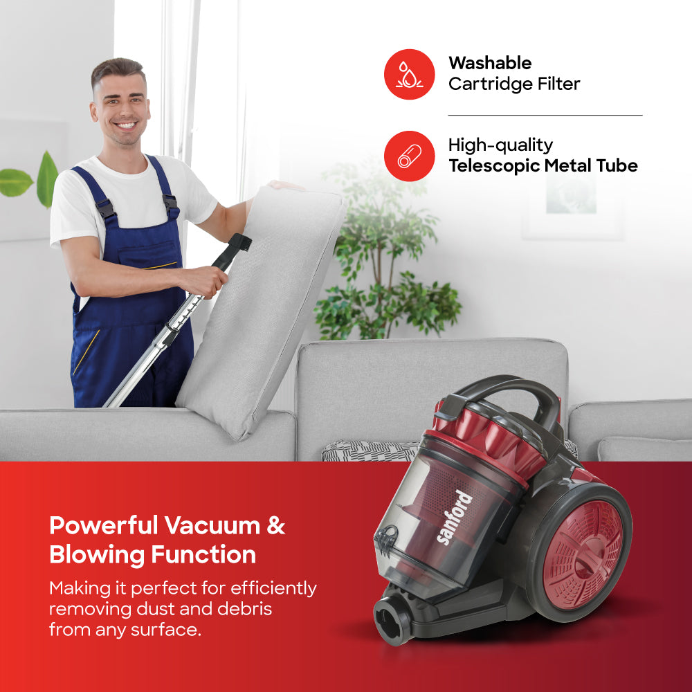 Sanford 3.0L Cyclone Vacuum Cleaner | SF882VC - buysanford