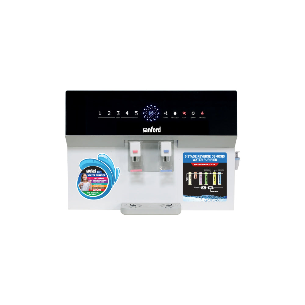 Sanford 3-in-1 RO and UV Water Purifier  With Hot , Cold and Normal Dispensing | SF8901WP - buysanford