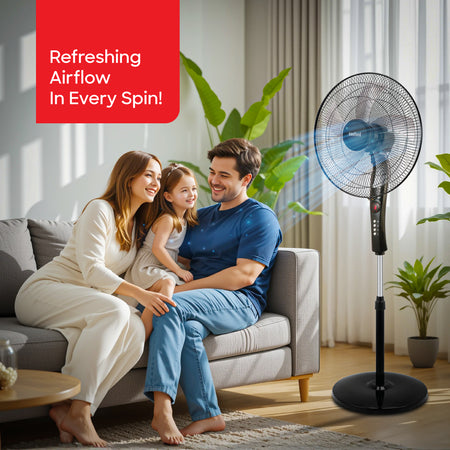 Sanford 16 inch 5 blade Stand Fan | SF901SFN - buysanford