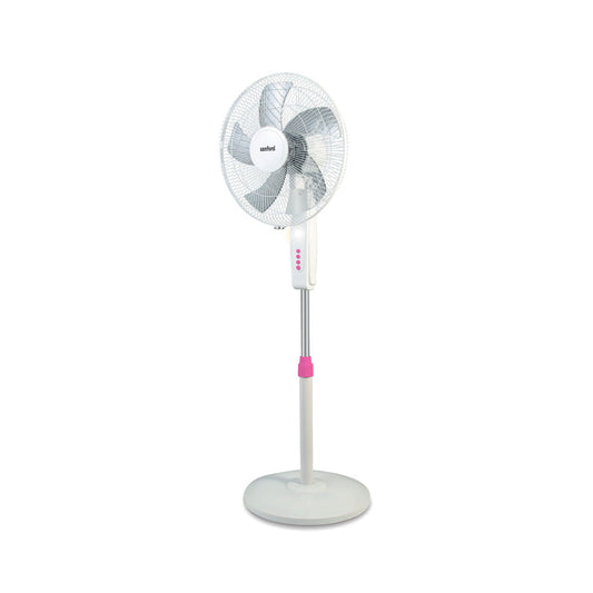 Sanford 16 inch 5 blade Stand Fan | SF907SFN - SANFORD MIDDLE EAST DWC L.L.C
