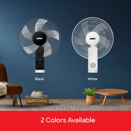Sanford Wall Fan 16 Inch with Remote – 3 mode function (sleep, nature, normal) and 7 hours timer feature callout