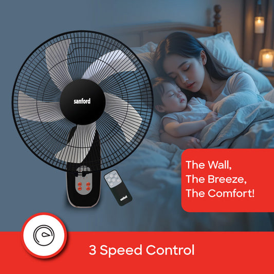 Sanford 18 inch Wall Mount Fan | SF933WFN - buysanford