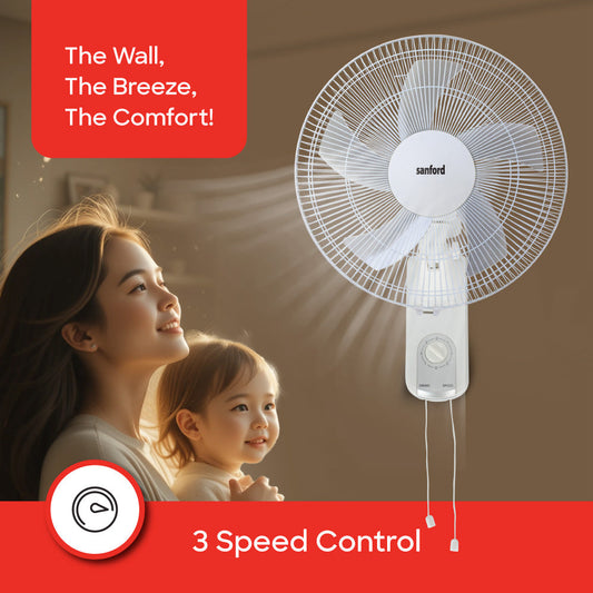 Sanford 18 inch Wall Mount Fan | SF934WFN - buysanford