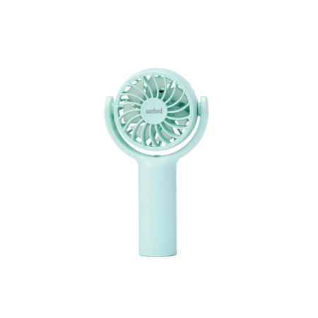rechargeable hand fan tilt head 3 speed led display sanford 1