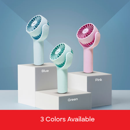 Sanford Rechargeable Hand Fan with Tilt Head, 3 Speed and LED Display | SF935HFN - buysanford