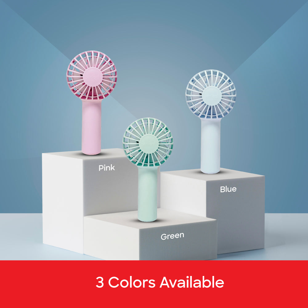 Sanford Rechargeable Hand Fan Combo Pack | 3 Models with Brushless Motors, USB-C Charging & Phone Holder Options - buysanford