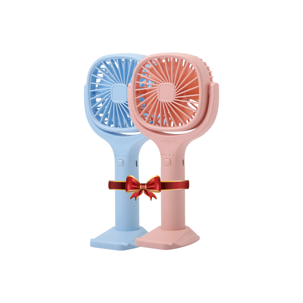 Sanford Rechargeable Hand Fan Combo | 3-Speed | Brushless Motor | Type-C Charging | Tilt Head | Portable & Quiet - buysanford