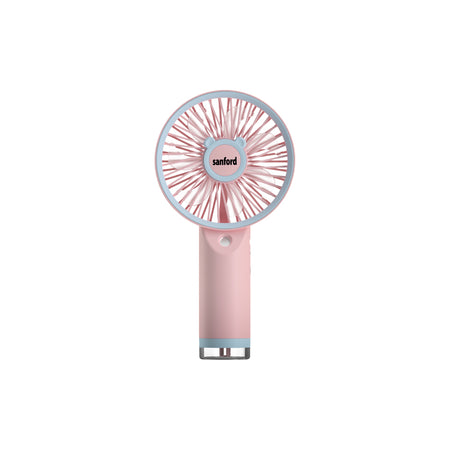 Sanford SF949HFN rechargeable hand fan portable USB charging 3-speed cooling UAE