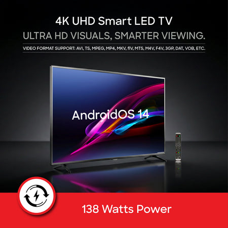 Sanford 55 Inch 4K UHD Smart LED TV With Android OS - SF9510LED - buysanford