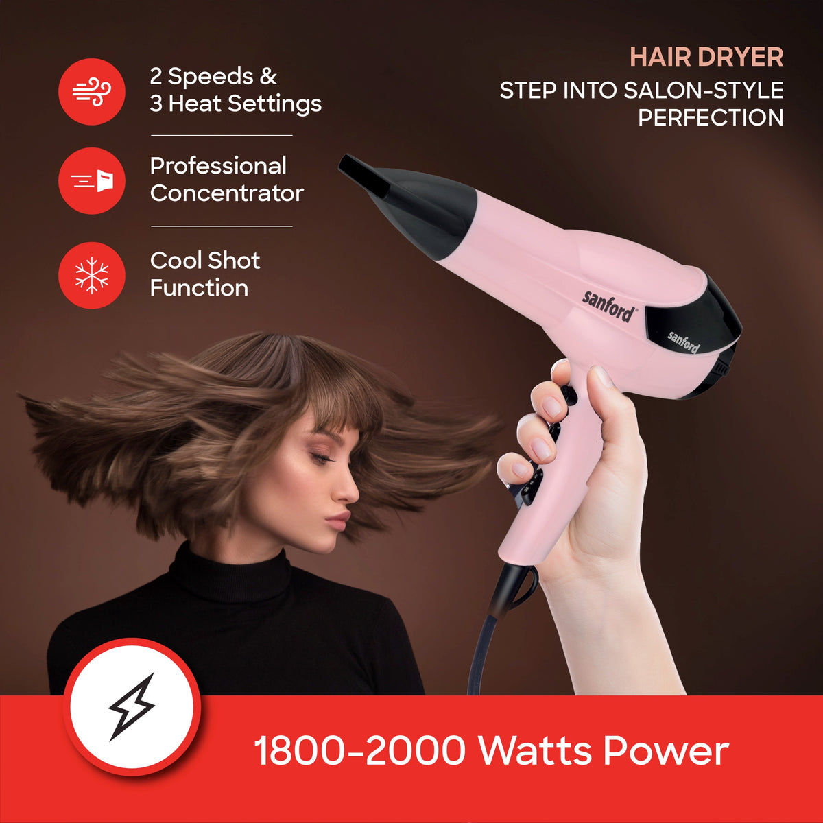 Shop Sanford 4-In-1 Hair Care Combo Dryer Straightener Curler
