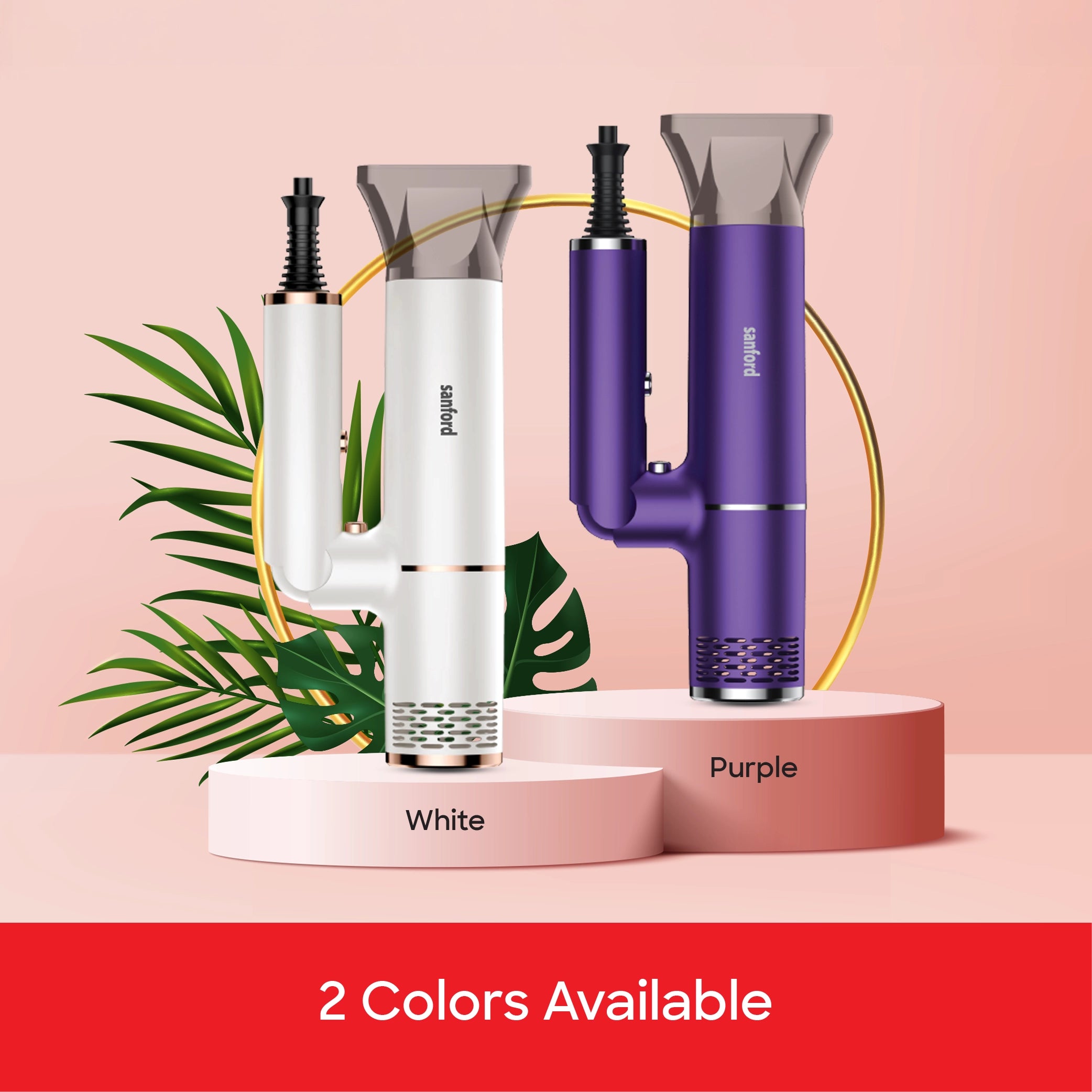 hair dryer 2200W cool shot foldable design sanford 5