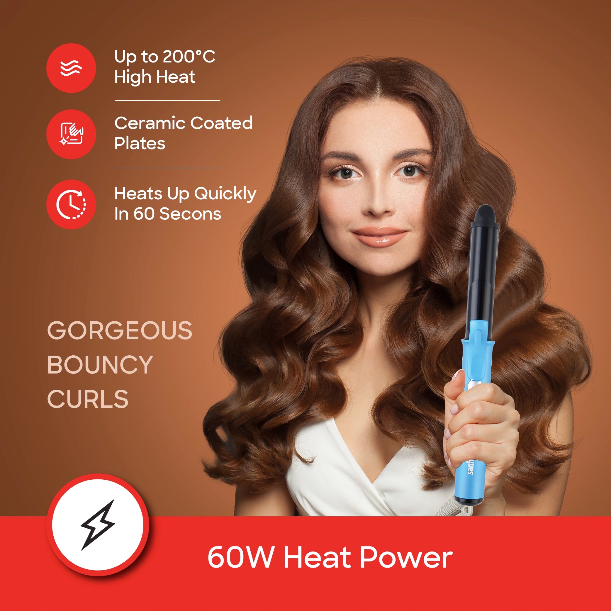 hair care combo 5 in 1 dryer curler straightener brush sanford 4