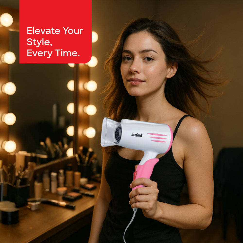 Sanford Compact Foldable Hair Dryer | SF9680HD - buysanford