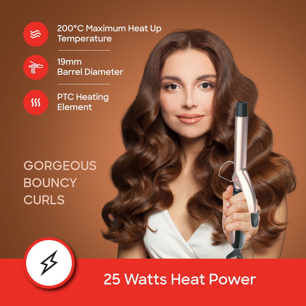 Sanford Hair Care Combo Hair Straightener, Hair Curler And Hair Dryer | SF9681PCC - buysanford