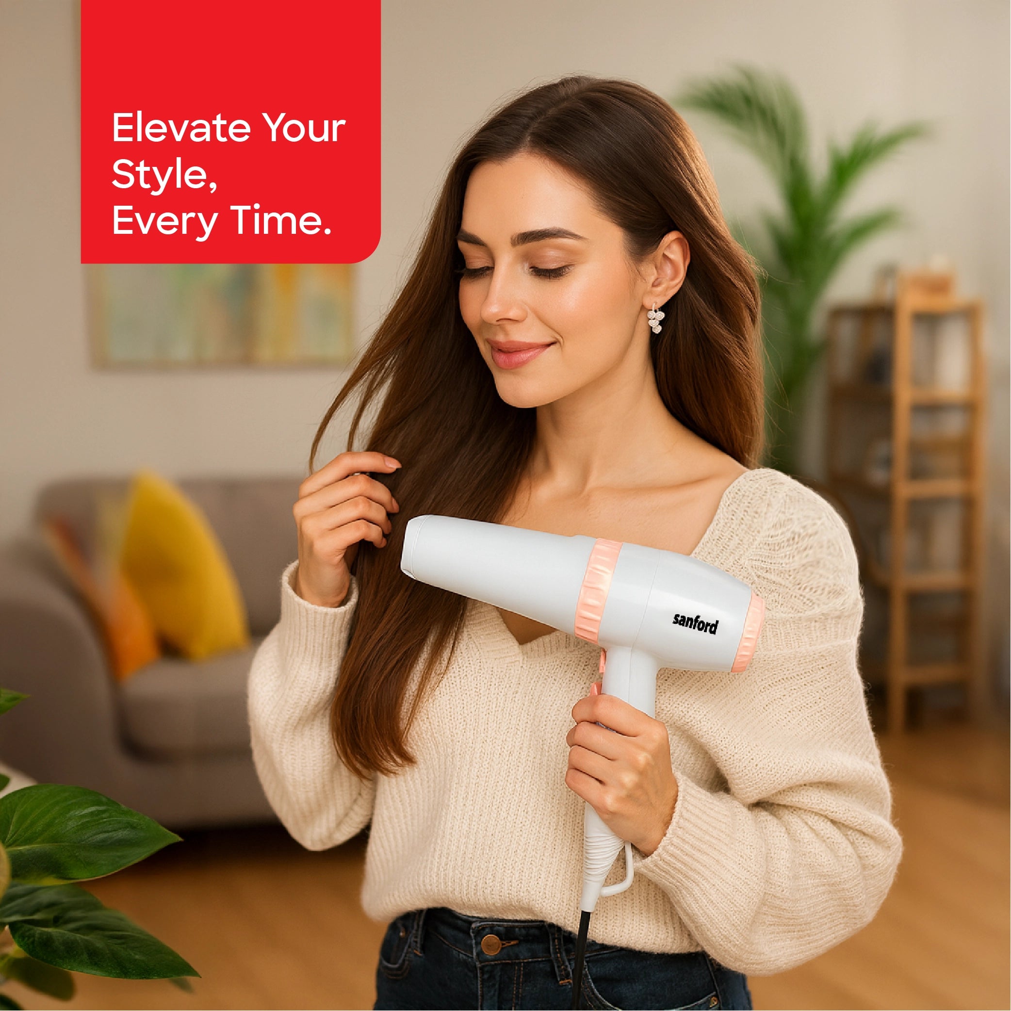 hair dryer 2000W dual drying modes cool shot sanford 2