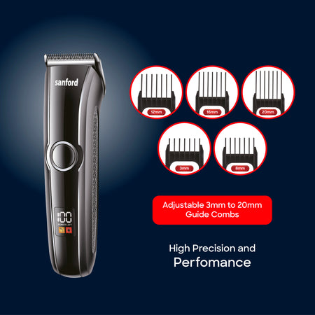 hair trimmer u blade led display type c charging sanford 5