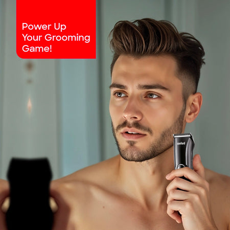 hair trimmer u blade led display type c charging sanford 2