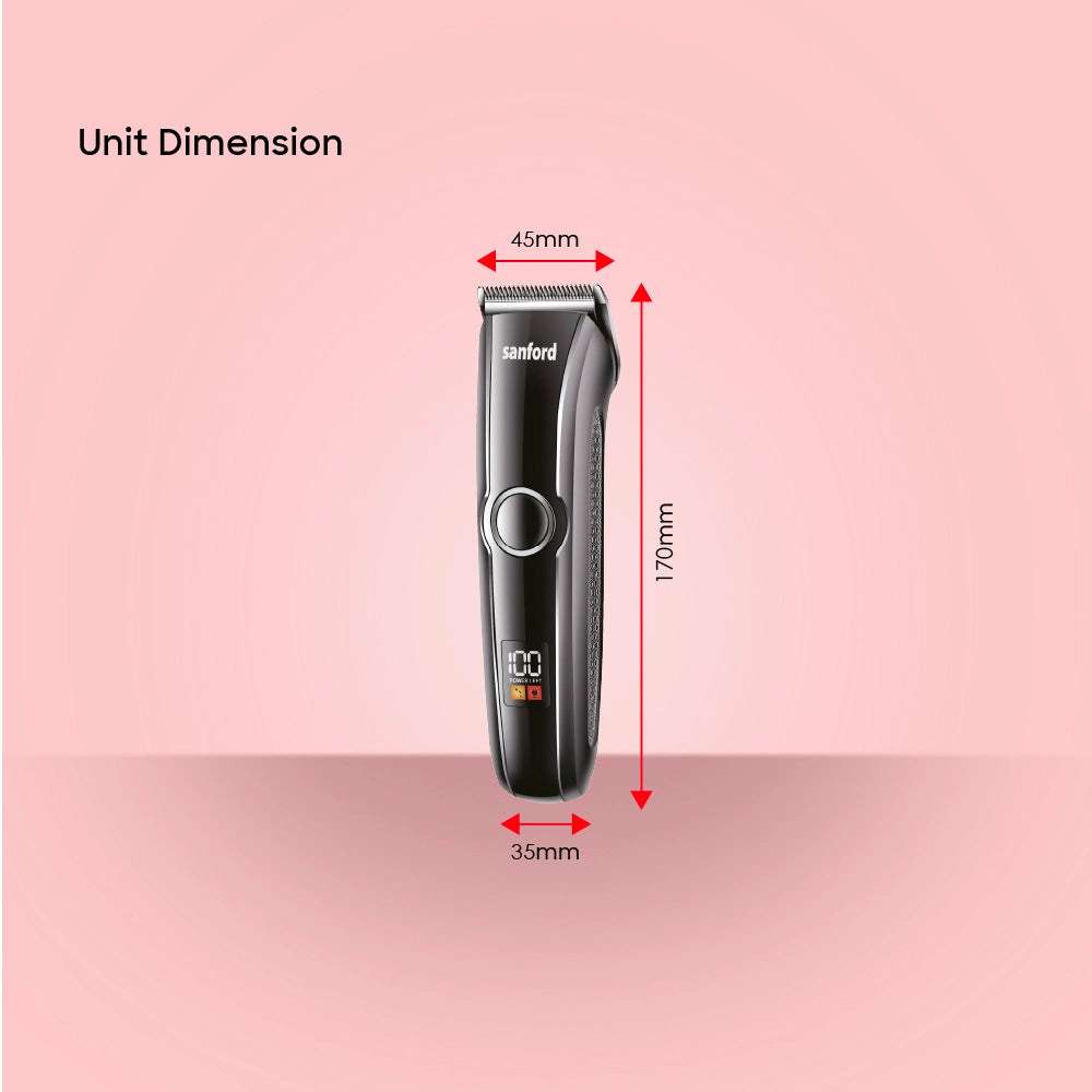 hair trimmer u blade led display type c charging sanford 6