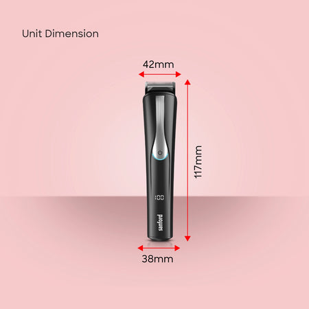 grooming kit 14 in 1 led display type c charging sanford 6