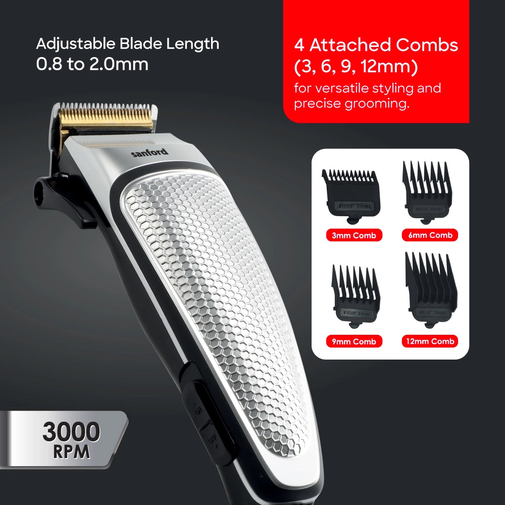 hair clipper magnetic motor adjustable blade sanford 5
