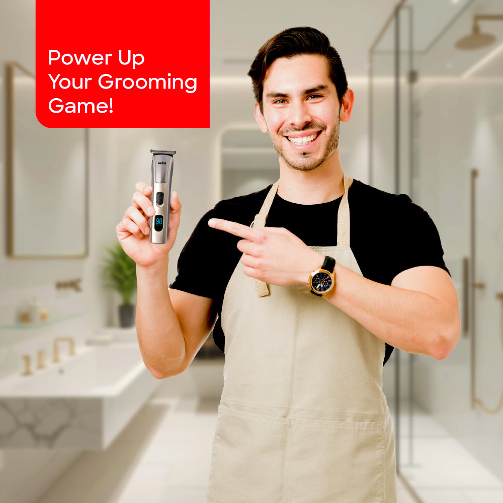 Sanford Rechargeable Cordless Digital Hair Trimmer | SF9738HC - buysanford