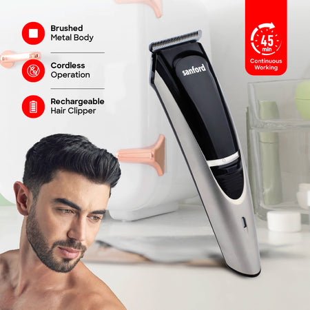 hair trimmer 45 min runtime stainless steel blades sanford 3