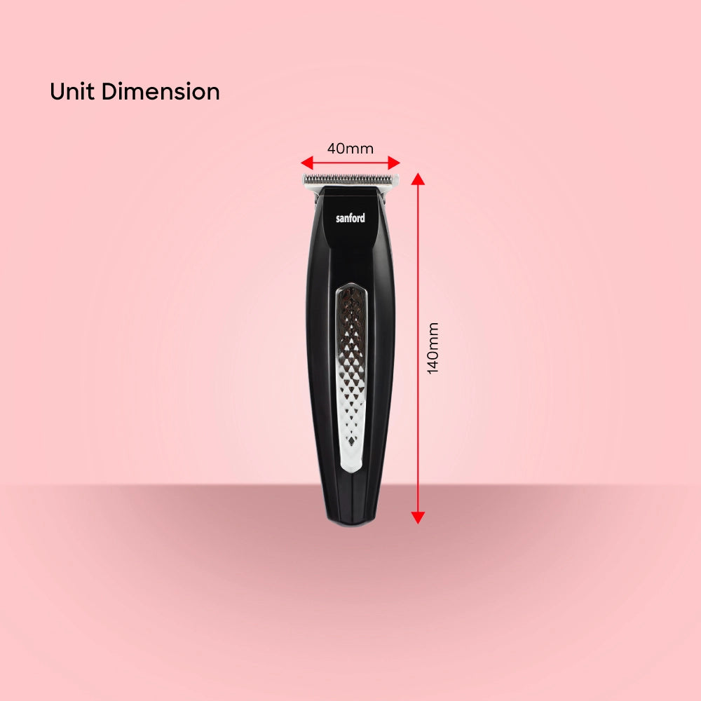 hair trimmer stainless steel blades led indicator sanford 8