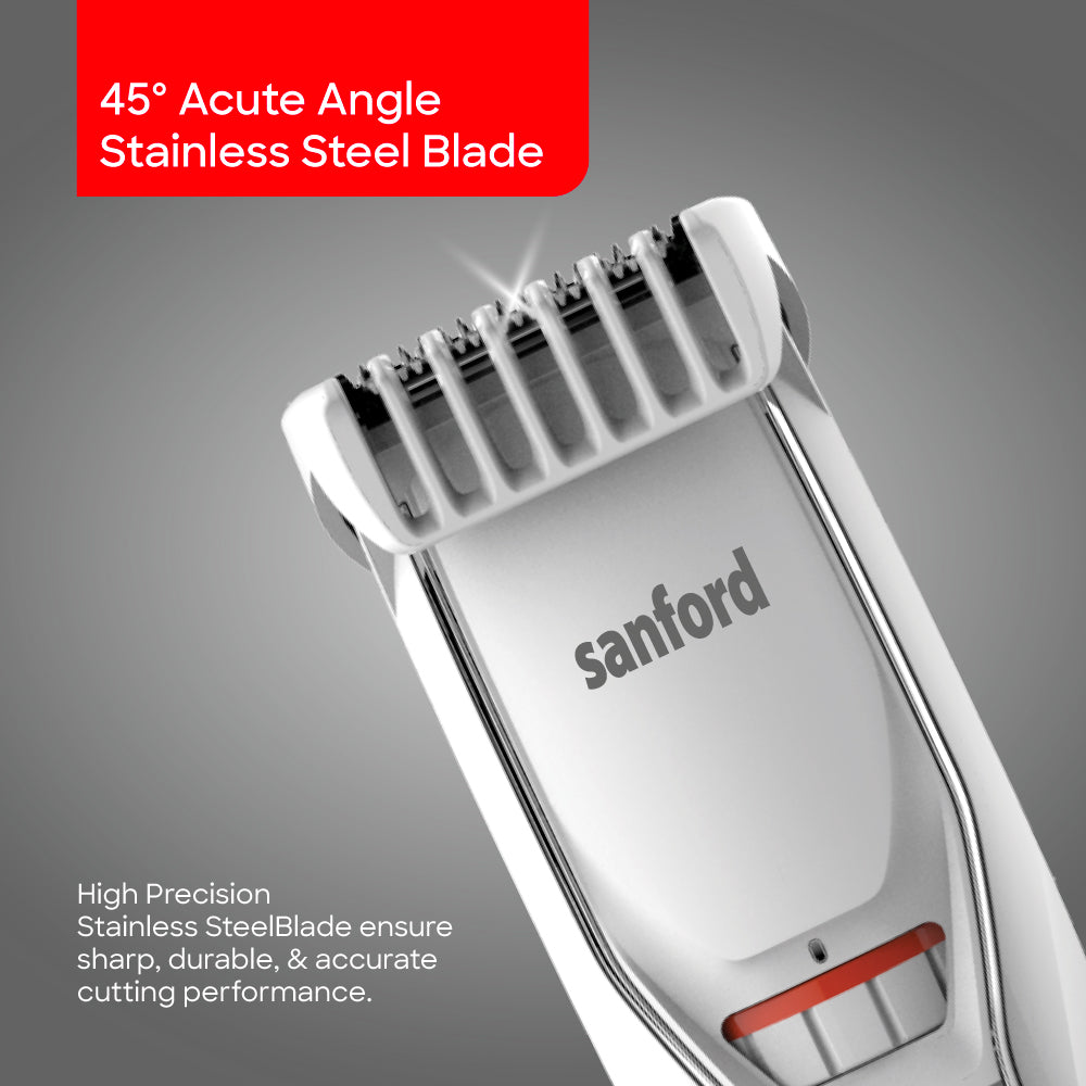 Sanford hair clipper battery indicator and USB charging port