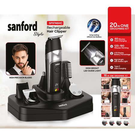 SF9746HC - Rechargeable Hair Clipper - My Store