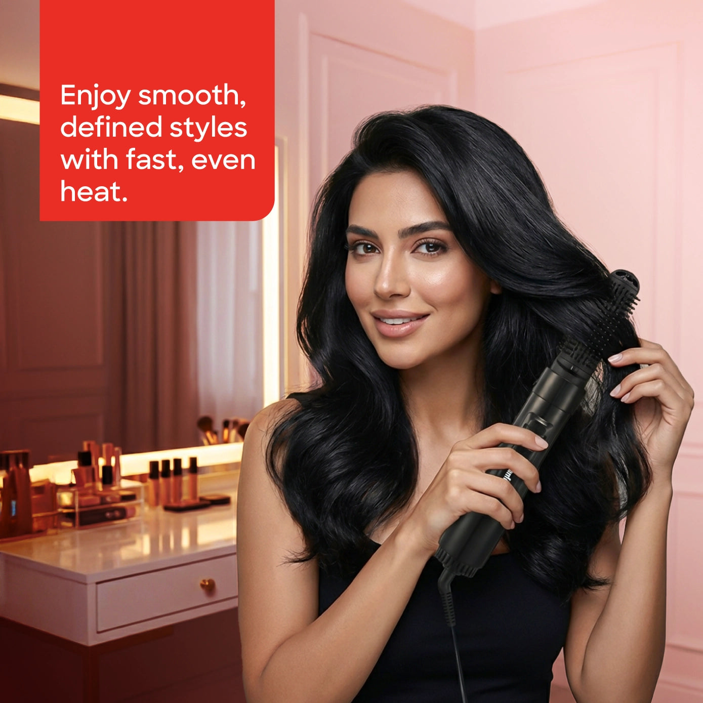 hair styler with dryer detachable comb 1000W sanford 2