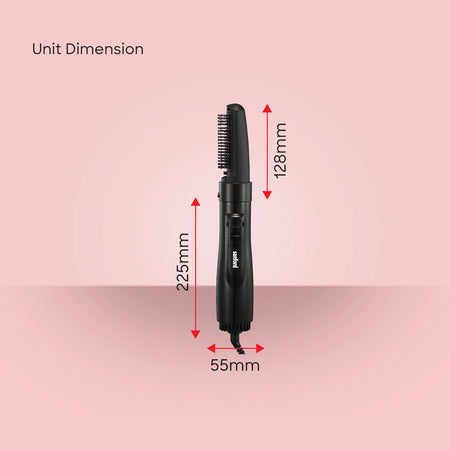 hair styler with dryer detachable comb 1000W sanford 6