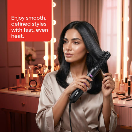hair styler 2 in 1 curling brush 800W power sanford 2