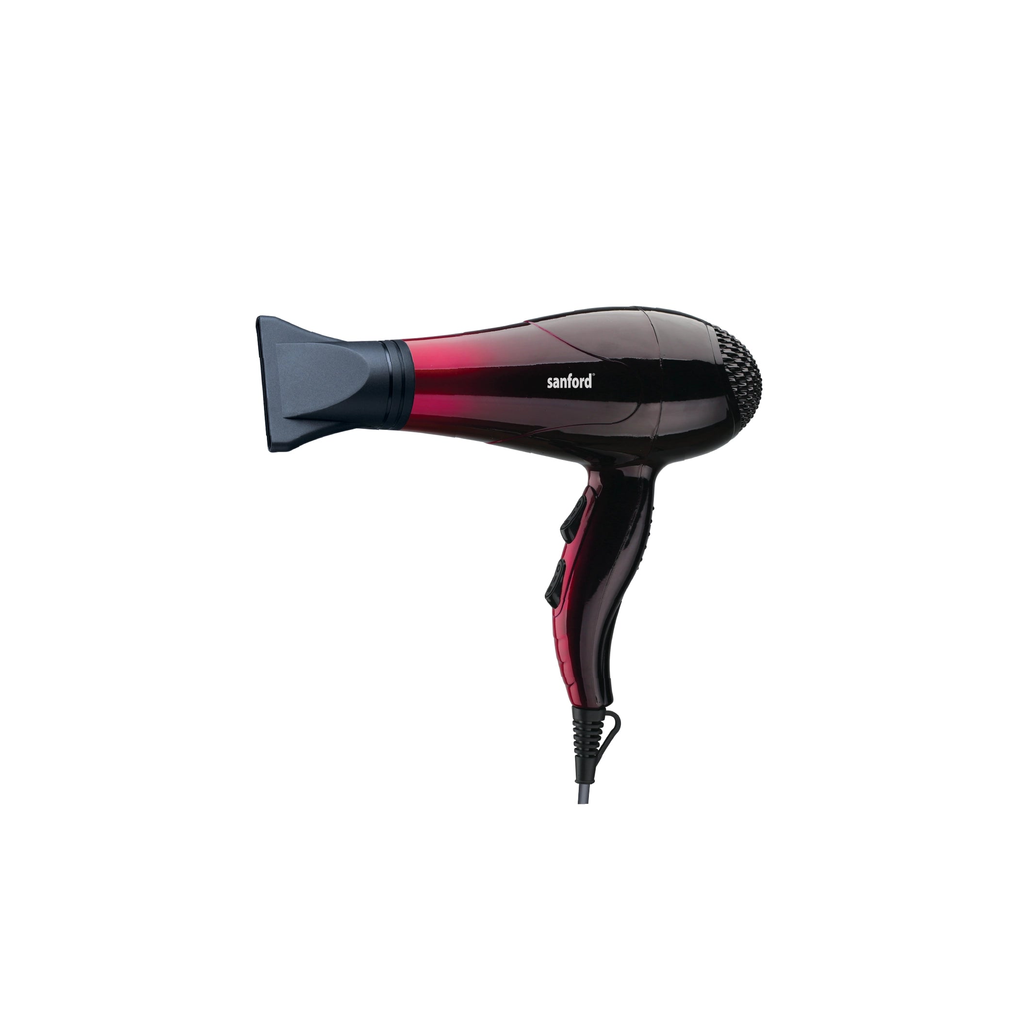 hair dryer 1200W 3 heat settings concentrator nozzle sanford 1