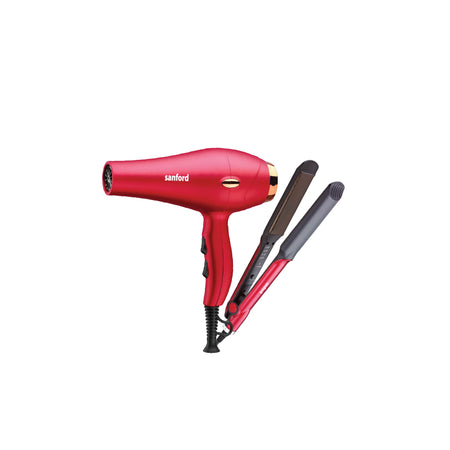 Sanford  Hair Care Combo Hair Straightener And Hair Dryer | SF985PCC - buysanford