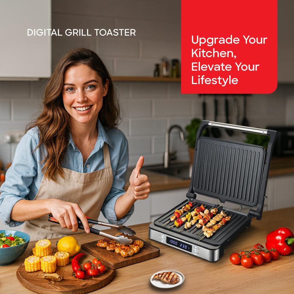 Sanford 2000W Electric Grill Toaster with Big Plate and Temperature Control |  SF9928GT - buysanford