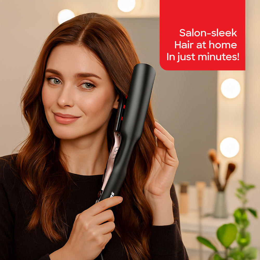 Sanford 65W Infrared Hair Straightener with Digital Display | SF999HST - buysanford