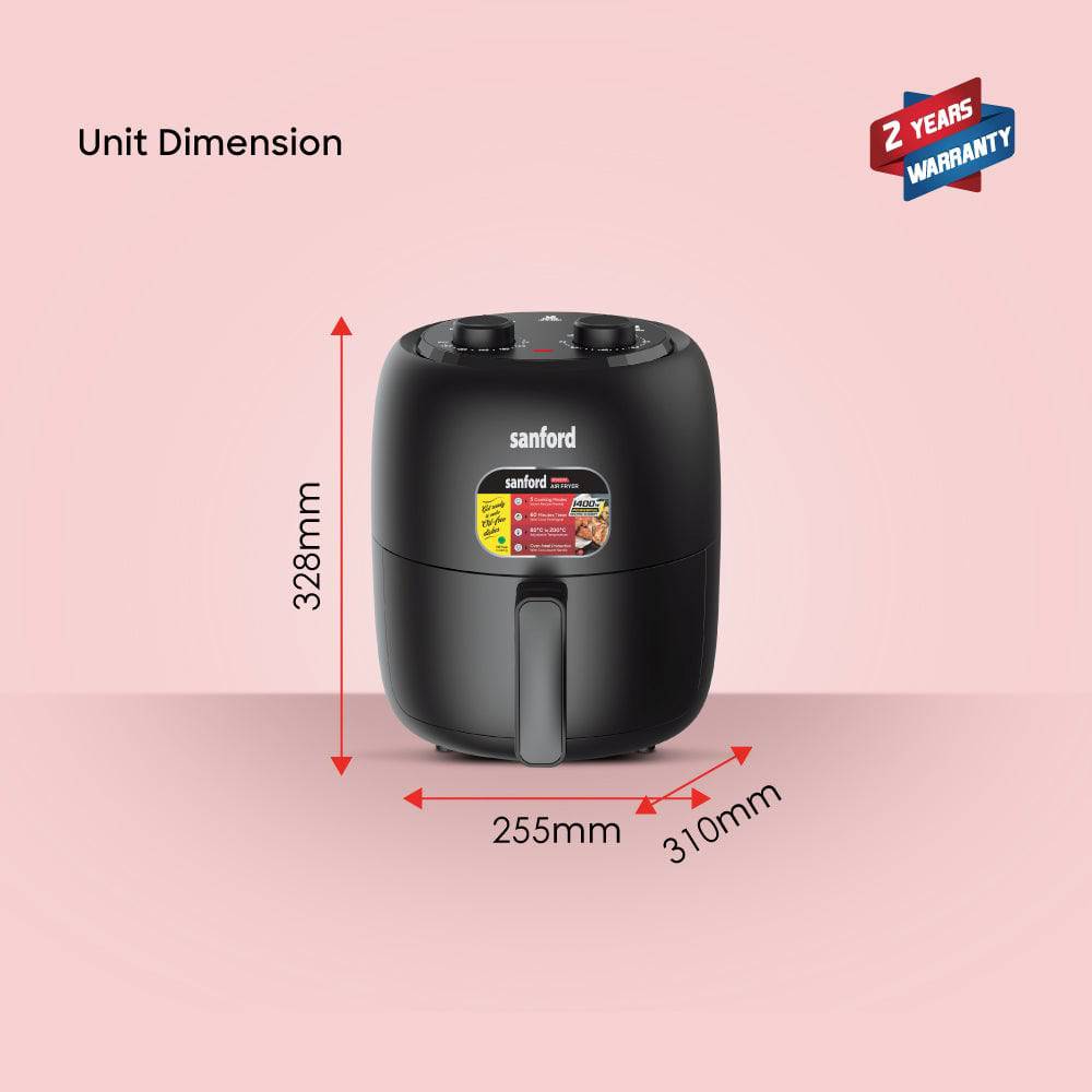 Sanford  3.5L Air Fryer | SF2457AF - SANFORD MIDDLE EAST DWC L.L.C