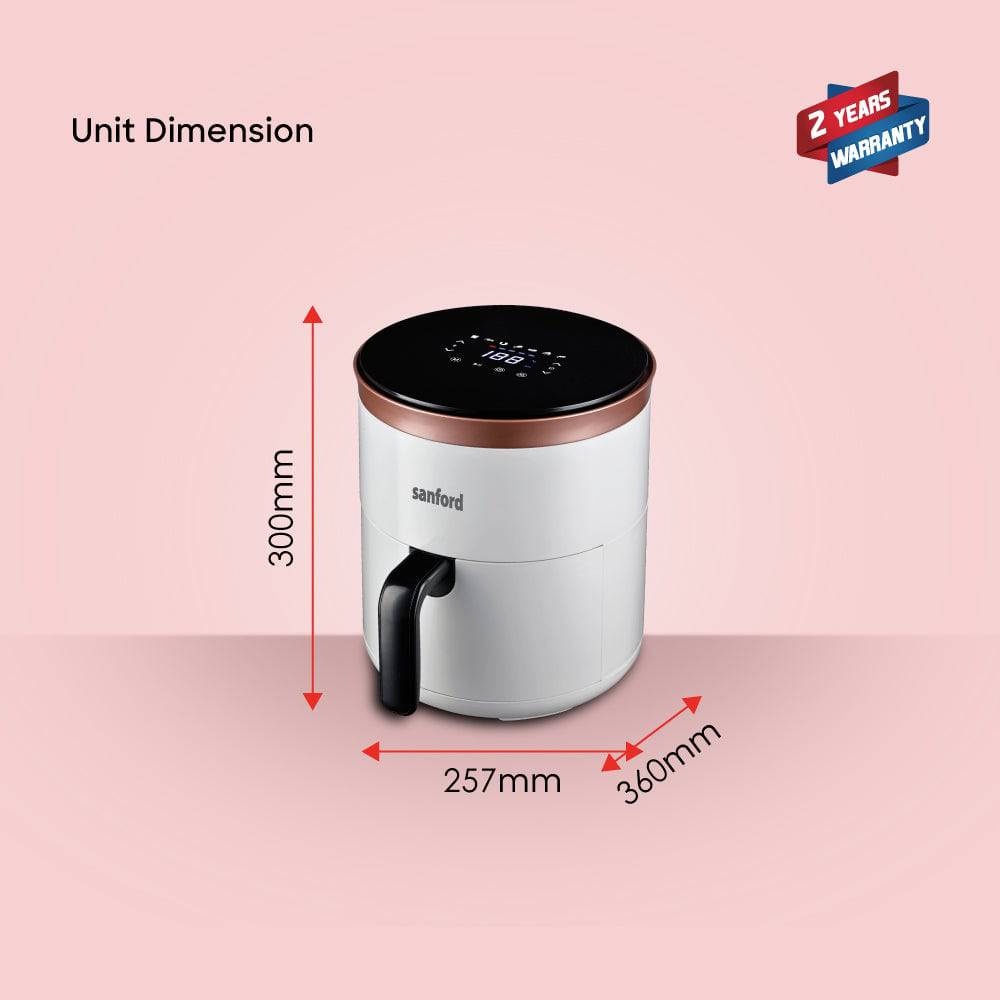 Sanford 4.0L Digital Air Fryer|  SF2455AF - SANFORD MIDDLE EAST DWC L.L.C