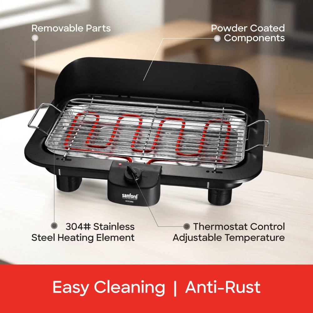 Sanford Electrical Barbecuer Grill |SF5952BBQ - SANFORD MIDDLE EAST DWC L.L.C