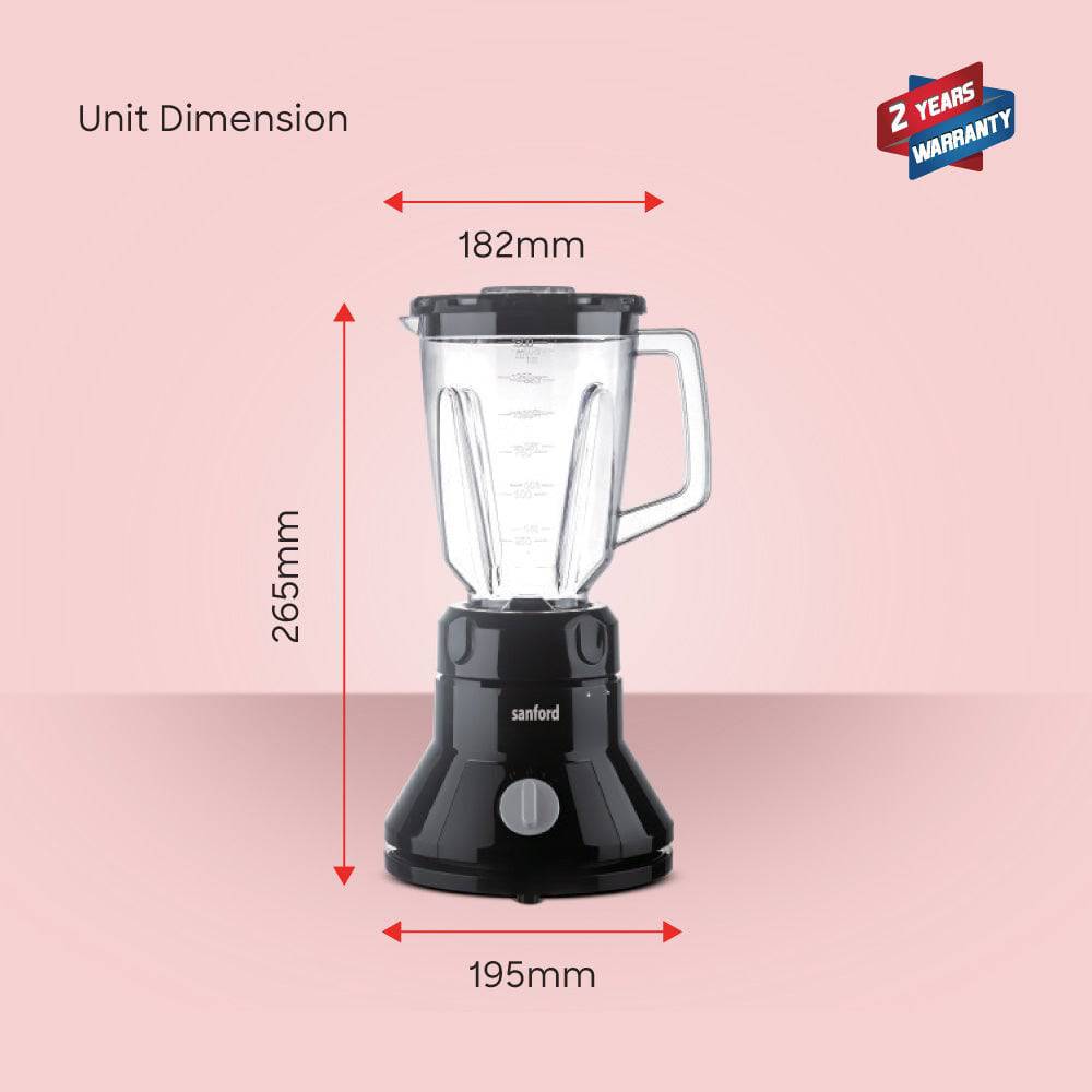 Sanford 2-in-1 Multifunctional Blender and Mill |SF6803BR - SANFORD MIDDLE EAST DWC L.L.C
