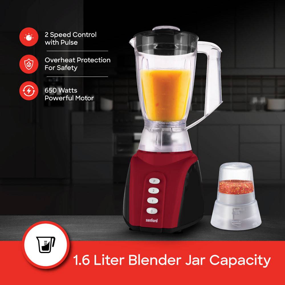 Sanford 2-in-1 Multifunctional Blender and Mill |SF6842BR - SANFORD MIDDLE EAST DWC L.L.C