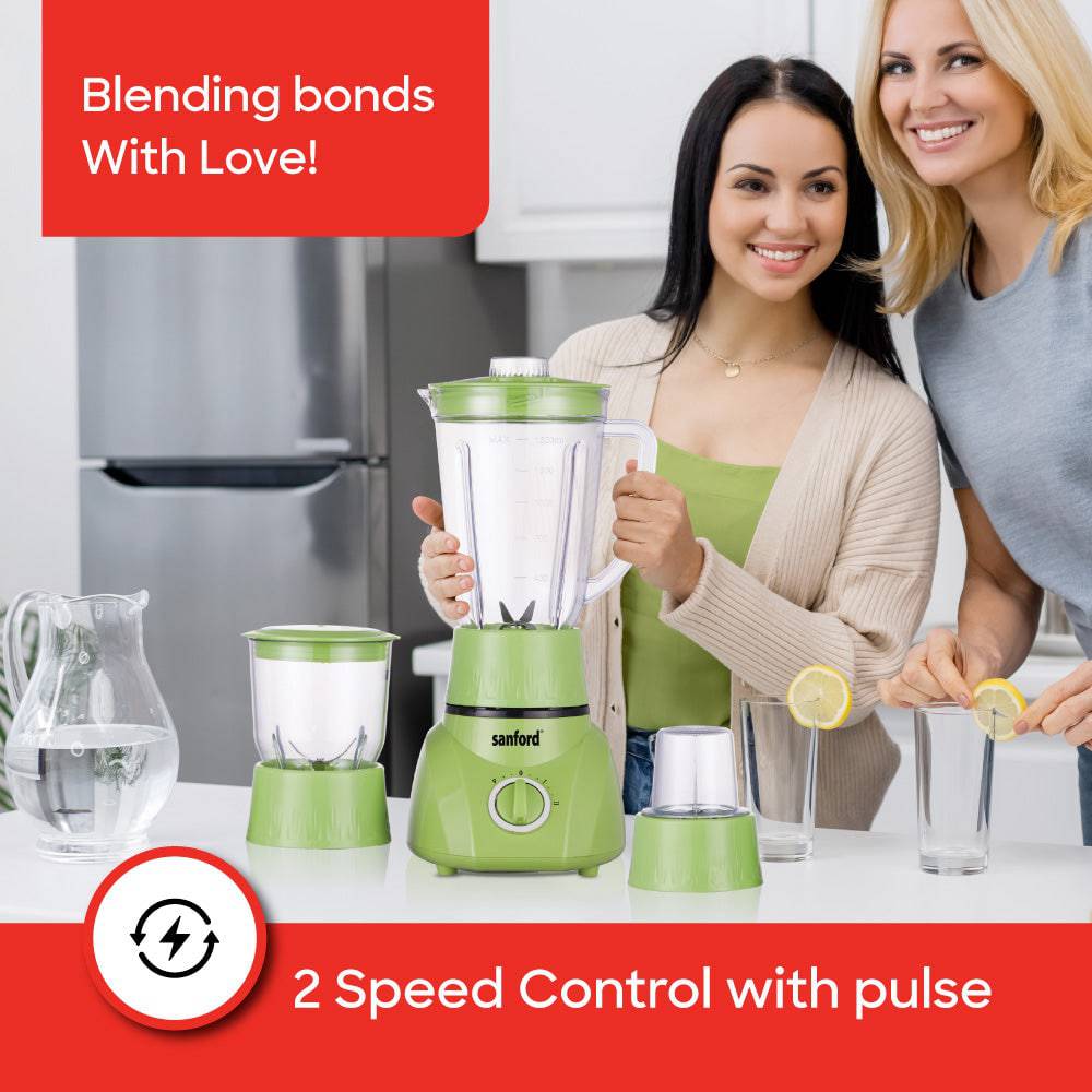 Sanford 3-in-1 Multifunctional Blender, Mincer and Mill |SF5525BR - SANFORD MIDDLE EAST DWC L.L.C
