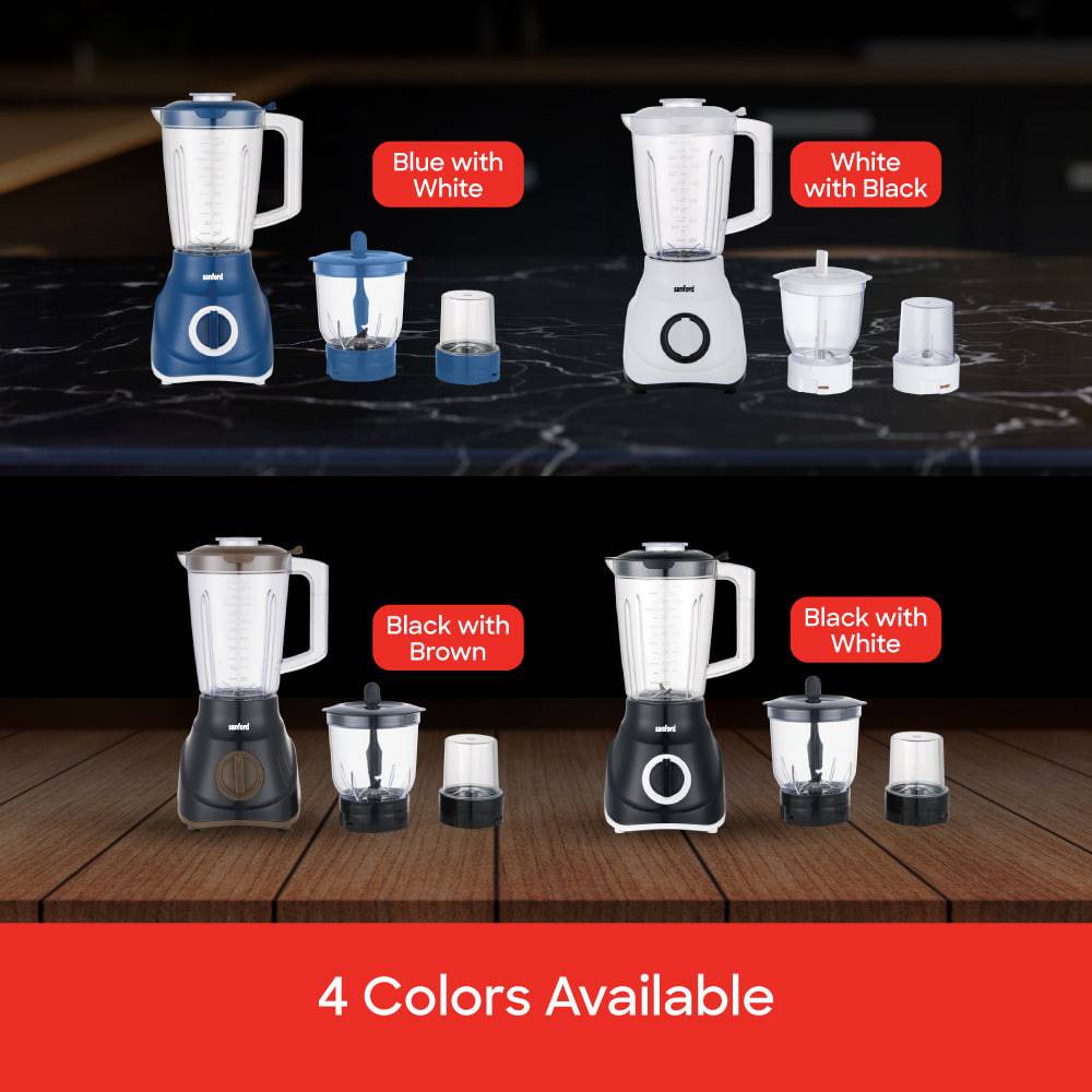 Sanford 3-in-1 Multifunctional Blender, Mincer and Mill |SF6809BR - SANFORD MIDDLE EAST DWC L.L.C