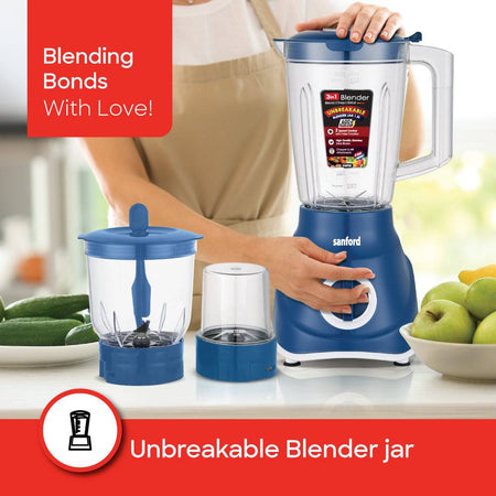 Sanford 3-in-1 Multifunctional Blender, Mincer and Mill |SF6809BR - SANFORD MIDDLE EAST DWC L.L.C